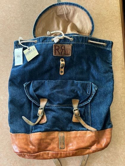 RRL Blue Canyon Denim Backpack รูปที่ 5