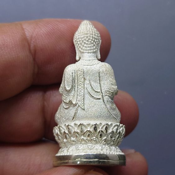 พระกริ่งจีน ต้าเยิ่นถะ เนื้อเงิน ชุดกาญจนาภิเษกครองราชย์ 50 ปี วัดบวรนิเวศวิหาร ปี2538 สภาพสวย ไม่มีกล่อง รูปที่ 2