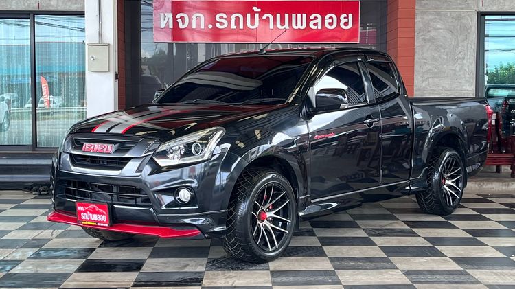 Isuzu D-MAX 2017 1.9 X-Series Z Pickup ดีเซล ไม่ติดแก๊ส เกียร์ธรรมดา ดำ