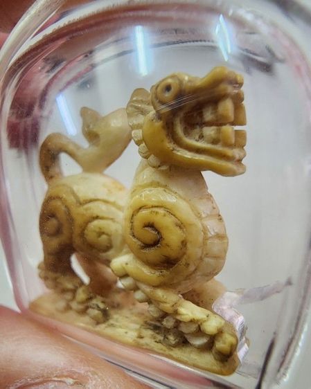 สิงห์สามขวัญ ศิลหลวงพ่อเดิมสวยงามเก่ามาก 