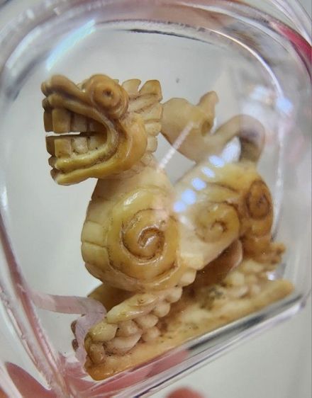 สิงห์สามขวัญ ศิลหลวงพ่อเดิมสวยงามเก่ามาก  รูปที่ 5