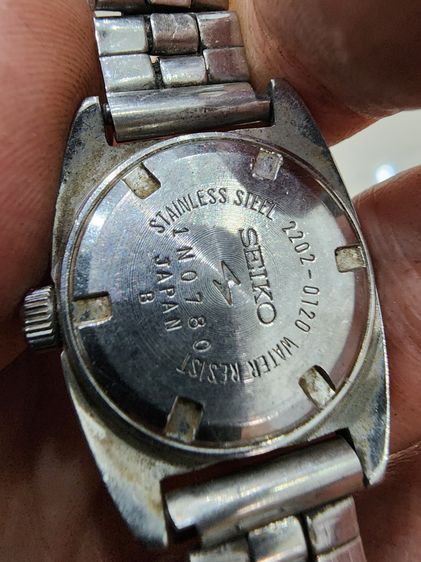 นาฬิกา SEIKO ของผู้หญิง เก่าเก็บ สวยหายาก ขายตามสภาพ พร้อมส่งครับ รูปที่ 4