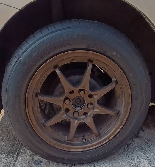 ขาย4เส้น1000 ยางรถยนต์ ขอบ15 Dundop 3,Maxxis 1(195-60r15) รูปที่ 3