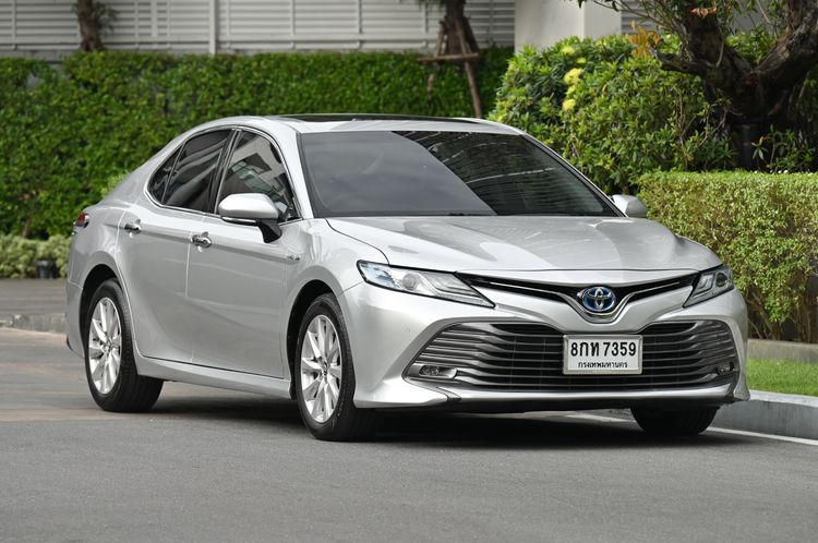 Toyota Camry 2019 2.5 Hybrid Sedan เบนซิน ไม่ติดแก๊ส เกียร์อัตโนมัติ บรอนซ์เงิน รูปที่ 2