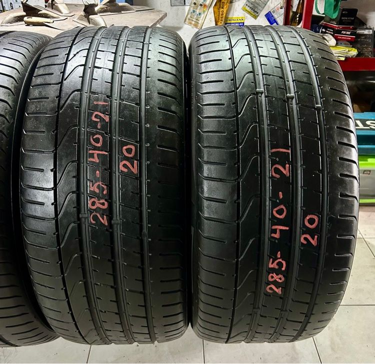 PIRELLI PZERO 285 40 21 315 35 21 หน้าหลังครบชุด รูปที่ 2