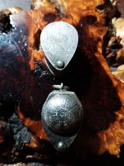 กล้องส่องพระเนื้อเงินแท้เลนส์แก้วจากเยอรมันเก่าโบราณสภาพเยี่ยม รูปที่ 17