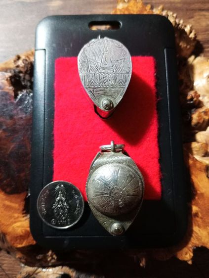 กล้องส่องพระเนื้อเงินแท้เลนส์แก้วจากเยอรมันเก่าโบราณสภาพเยี่ยม รูปที่ 2