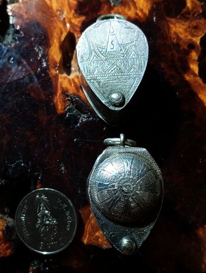 กล้องส่องพระเนื้อเงินแท้เลนส์แก้วจากเยอรมันเก่าโบราณสภาพเยี่ยม รูปที่ 13