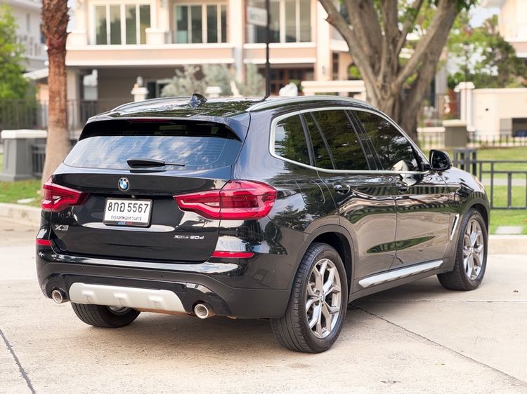 BMW X3 2019 2.0 xDrive20d Highline 4WD Utility-car ดีเซล ไม่ติดแก๊ส เกียร์อัตโนมัติ ดำ รูปที่ 4