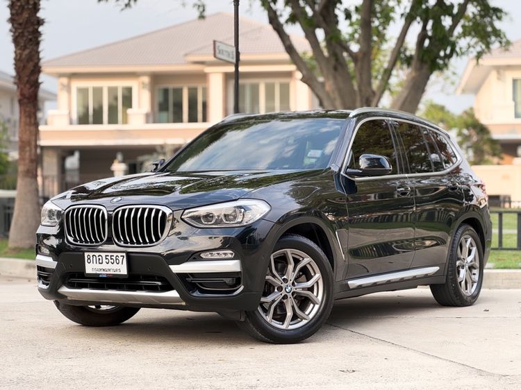 BMW X3 2019 2.0 xDrive20d Highline 4WD Utility-car ดีเซล ไม่ติดแก๊ส เกียร์อัตโนมัติ ดำ
