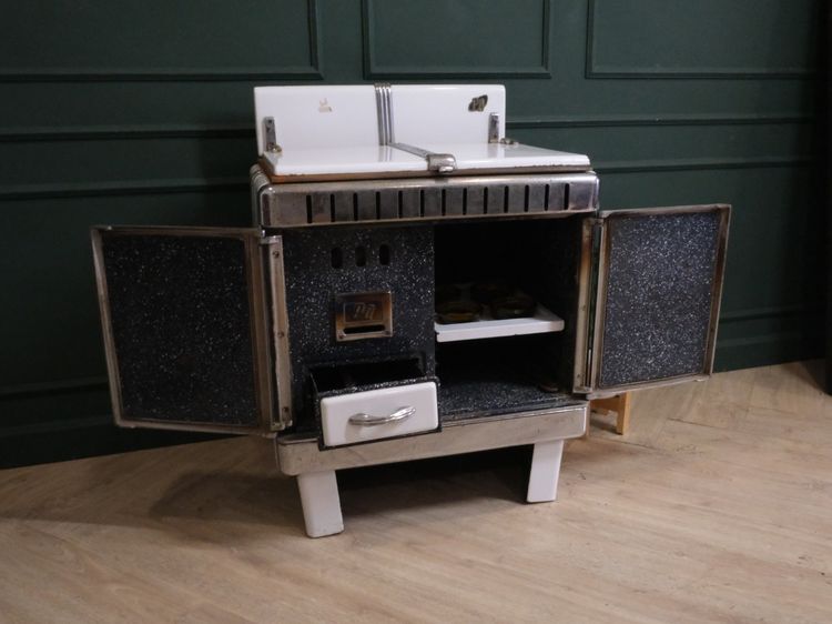 เครื่องทําความร้อนเตาไฟ เตาทำอาหาร โครงเหล็ก งานยุโรปมาจากเยอรมนี รูปที่ 7