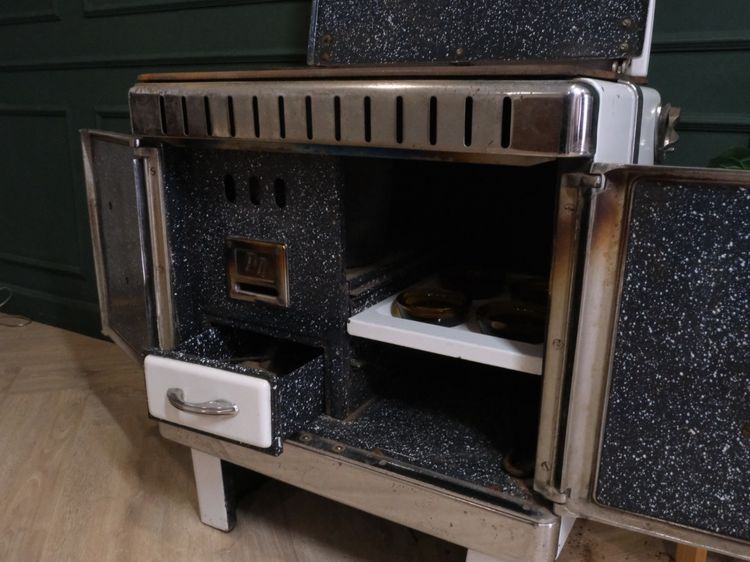 เครื่องทําความร้อนเตาไฟ เตาทำอาหาร โครงเหล็ก งานยุโรปมาจากเยอรมนี รูปที่ 6