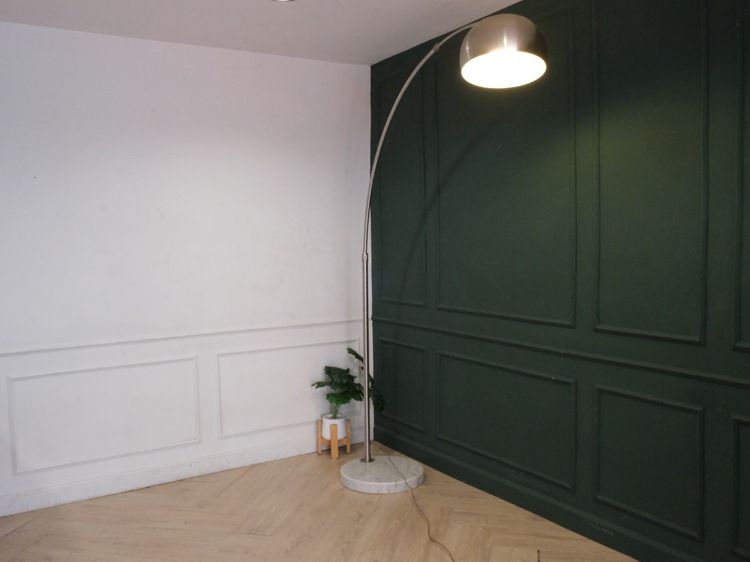 โคมไฟตั้งพื้น ทรงโค้งฐานหินอ่อน ปรับขนาดได้ รูปที่ 6