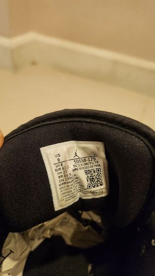 รองเท้า Air Jordan 1 low ม่วง แท้ มือสอง รูปที่ 7