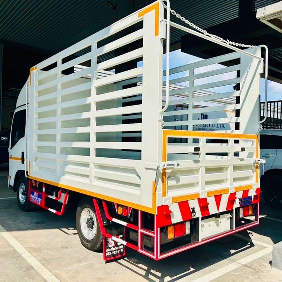 รถบรรทุกอีซูซุ 4 ล้อNLR Euro5max ต่อ กระบะเหล็กคอกเหล็กกล่อง รูปที่ 4