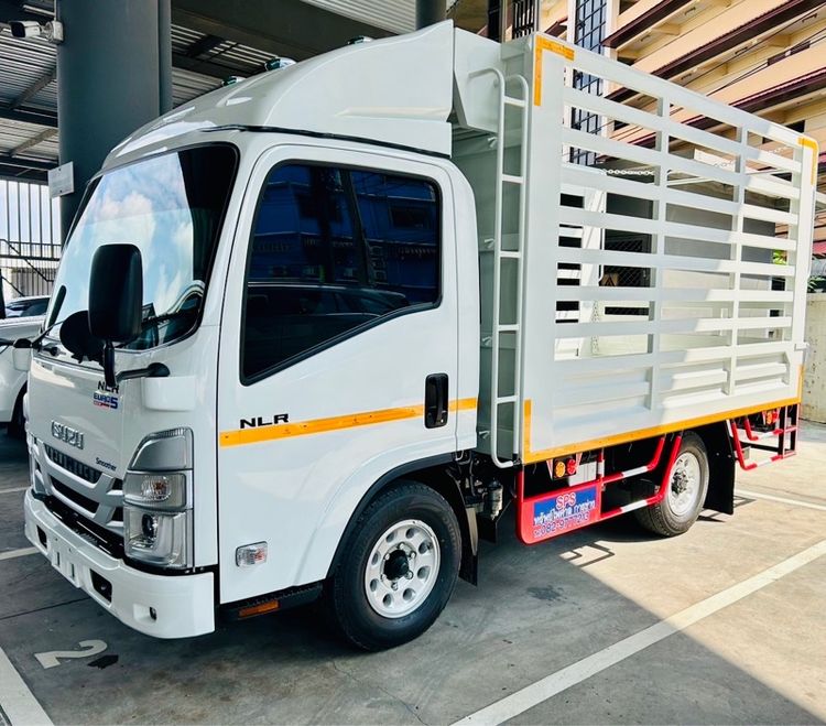 รถบรรทุกอีซูซุ 4 ล้อNLR Euro5max ต่อ กระบะเหล็กคอกเหล็กกล่อง รูปที่ 3
