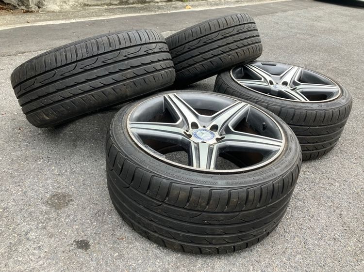  ล้อ AMG Benz แท้ S-Class W221 ลาย 5 ก้าน 18 นิ้ว 5 รู 112 ยาง 225 40 18 และ 255 35 18 ปี 2022 รูปที่ 11