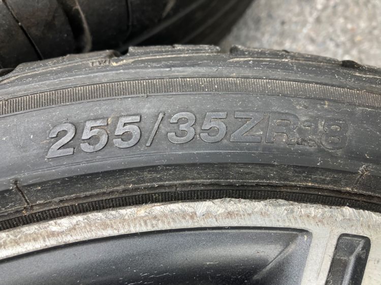  ล้อ AMG Benz แท้ S-Class W221 ลาย 5 ก้าน 18 นิ้ว 5 รู 112 ยาง 225 40 18 และ 255 35 18 ปี 2022 รูปที่ 8