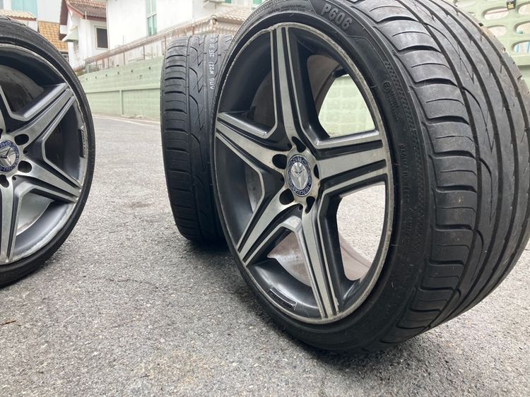  ล้อ AMG Benz แท้ S-Class W221 ลาย 5 ก้าน 18 นิ้ว 5 รู 112 ยาง 225 40 18 และ 255 35 18 ปี 2022 รูปที่ 10