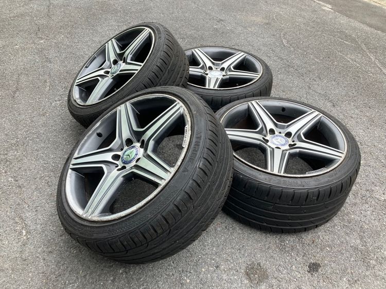  ล้อ AMG Benz แท้ S-Class W221 ลาย 5 ก้าน 18 นิ้ว 5 รู 112 ยาง 225 40 18 และ 255 35 18 ปี 2022 รูปที่ 18