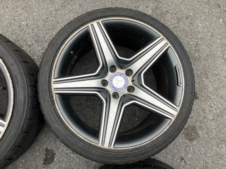  ล้อ AMG Benz แท้ S-Class W221 ลาย 5 ก้าน 18 นิ้ว 5 รู 112 ยาง 225 40 18 และ 255 35 18 ปี 2022 รูปที่ 6