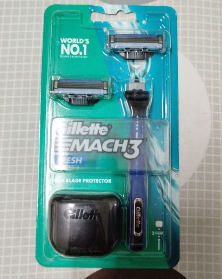 มีดโกนหนวดสำหรับผู้ชาย​ Gillette Mach3​ 1 Razor 2 Blade Refills​  รูปที่ 6