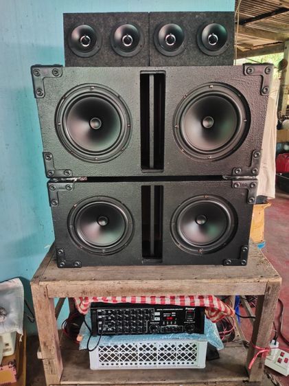 ชุดเครื่องเสียงดอก 8นิ้ว Bostwick 4โอห์ม