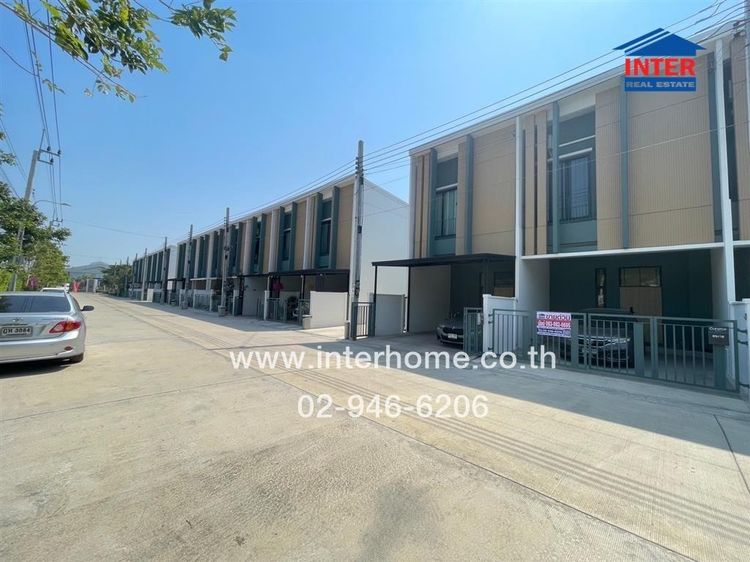 ทาวน์เฮ้าส์ 2 ชั้น 26.1 ตร.ว. หมู่บ้านคิวเรเตอร์ รามอินทรา 117 ซอยรามอินทรา117 ถนนรามอินทรา ถนนหทัยราษฎร์ เขตคลองสามวา กรุงเทพมหานคร