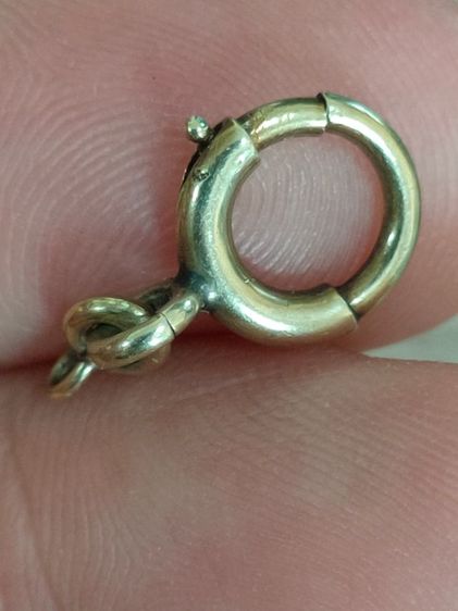 ห่วงสปริง ทองคำ 14K 58 เปอร์เซ็นต์ งานเก่าต่างประเทศ รูปที่ 4