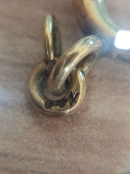 ห่วงสปริง ทองคำ 14K 58 เปอร์เซ็นต์ งานเก่าต่างประเทศ รูปที่ 6