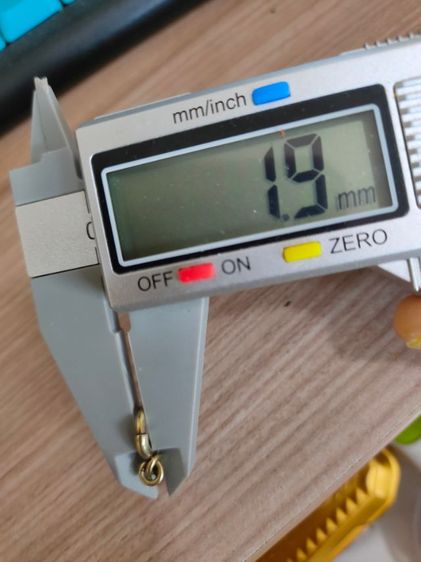 ห่วงสปริง ทองคำ 14K 58 เปอร์เซ็นต์ งานเก่าต่างประเทศ รูปที่ 8