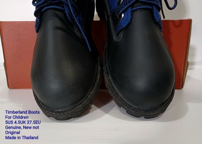 Timberland Boots for Children 5.5US 38.0EU Genuine, New but not Original ของแท้ สภาพมือ 1, รองเท้า Timberland ปรับปรุงให้ดีขึ้นตามรายละเอียด รูปที่ 6