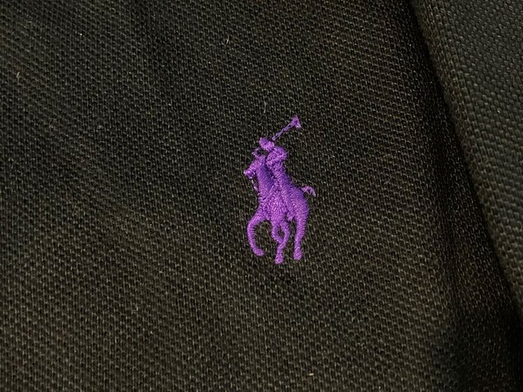 เสื้อ Polo Ralph Lauren สีดำ ผู้หญิง หรือเด็กผู้หญิง ทรงเข้ารูป Skinny Fit Size S ของแท้ ของใหม่จาก Shop ที่ญี่ปุ่น รูปที่ 7