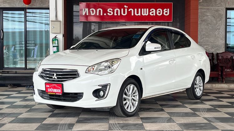 รถ Mitsubishi Attrage 1.2 GLS LTD สี ขาว