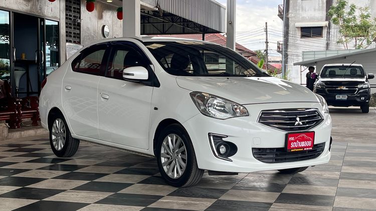 Mitsubishi Attrage 2015 1.2 GLS LTD Sedan เบนซิน ไม่ติดแก๊ส เกียร์อัตโนมัติ ขาว รูปที่ 3