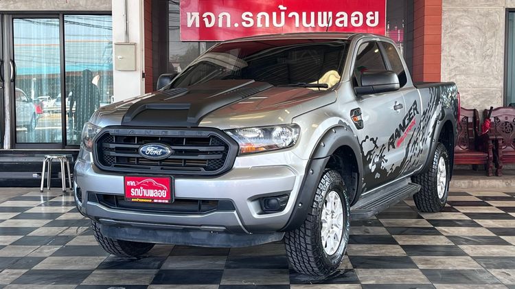 รถ Ford Ranger 2.2 Hi-Rider XL Plus สี บรอนซ์เงิน
