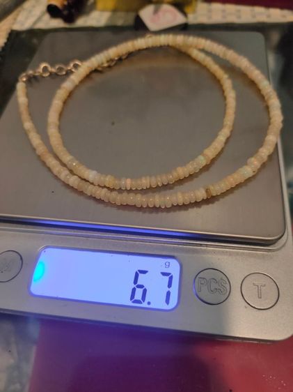 สร้อยโอปอ แท้ ยาว 19นิ้ว รูปที่ 5