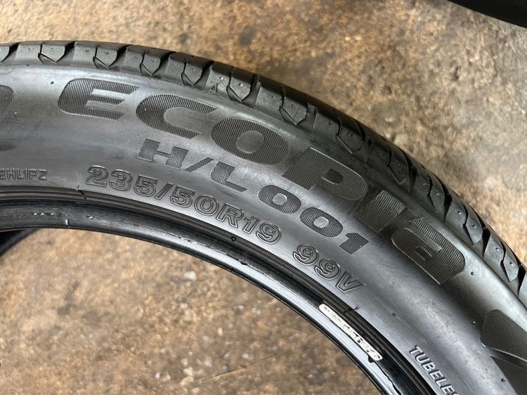ยาง Bridgestone 235 50 19 คู่ 1300 บาท  รูปที่ 5