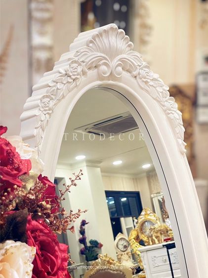 MAFALDA - II CLASSIC MIRROR กระจกเงาตั้งพื้นสไตล์วินเทจ รุ่น มาเฟลดา 2 รูปที่ 3