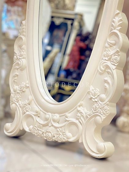 MAFALDA - II CLASSIC MIRROR กระจกเงาตั้งพื้นสไตล์วินเทจ รุ่น มาเฟลดา 2 รูปที่ 7