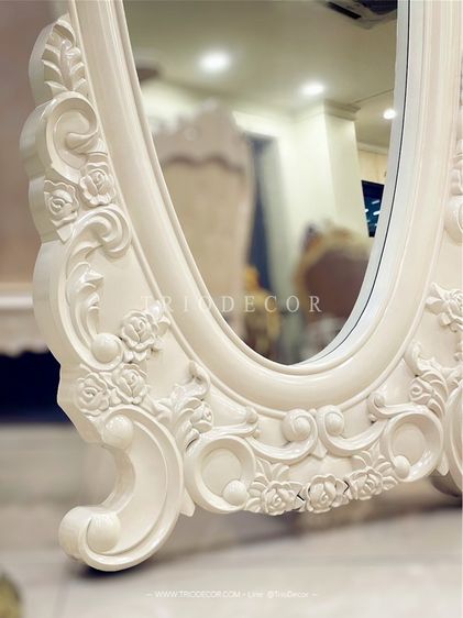 MAFALDA - II CLASSIC MIRROR กระจกเงาตั้งพื้นสไตล์วินเทจ รุ่น มาเฟลดา 2 รูปที่ 8