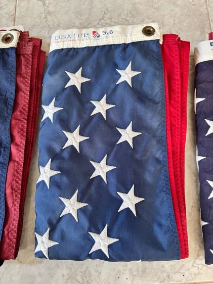 ธงชาติสหรัฐอเมริกา USA 🇺🇸 แท้ รูปที่ 3