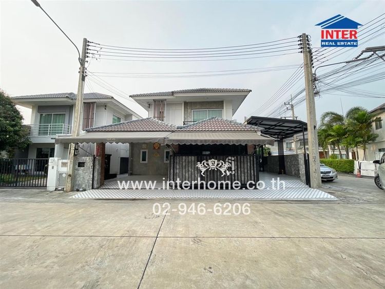 บ้านเดี่ยว 2 ชั้น 43.8 ตร.ว. หมู่บ้านพฤกษานารา หนองมน-ชลบุรี ซอย11 ถนนสุขุมวิท ถนนแสนสุข เมืองชลบุรี ชลบุรี