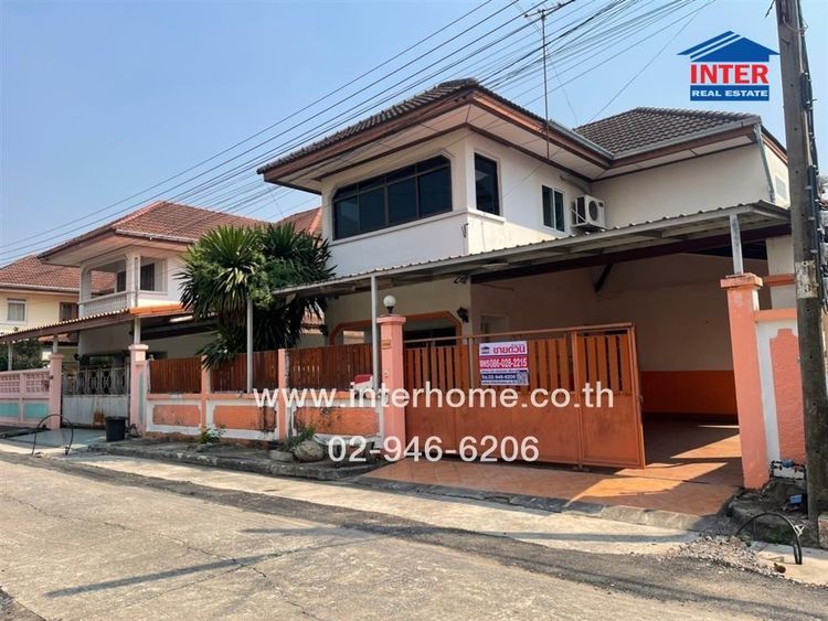 บ้านเดี่ยว 2 ชั้น 51.3 ตร.ว. หมู่บ้านพนาสนธิ์ การ์เด้น โฮม 4 ซอยนิมิตใหม่6 ถนนสุวินทวงศ์ ถนนนิมิตใหม่ เขตมีนบุรี กรุงเทพมหานคร