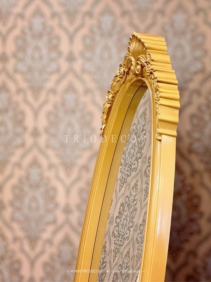 MAFALDA - II CLASSIC MIRROR กระจกเงาตั้งพื้นสไตล์วินเทจ รุ่น มาเฟลดา 2 สีทอง รูปที่ 10