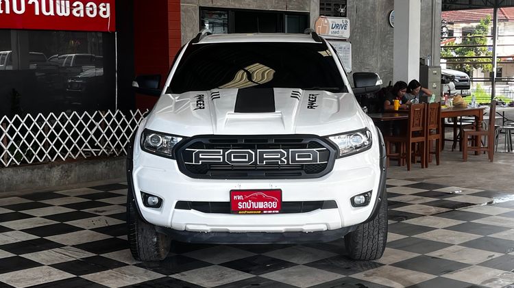 Ford Ranger 2020 2.2 Hi-Rider XLT Pickup ดีเซล ไม่ติดแก๊ส เกียร์ธรรมดา ขาว รูปที่ 2