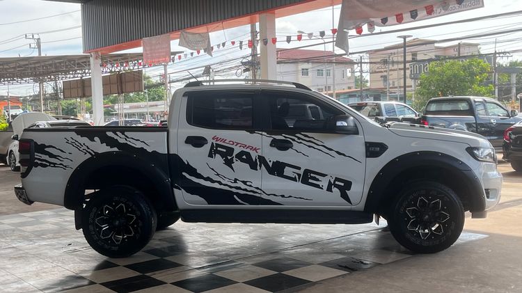 Ford Ranger 2020 2.2 Hi-Rider XLT Pickup ดีเซล ไม่ติดแก๊ส เกียร์ธรรมดา ขาว รูปที่ 4