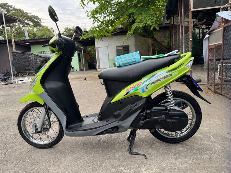 mio 115 คาร์บูออโต้สตาร์ทมือ เครื่องดี สีสวย ต้องมาดูของจริง  รูปที่ 3