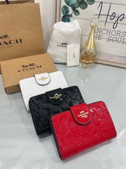 กระเป๋าสตางค์ Coach ใบสั้น  รูปที่ 2