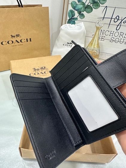 กระเป๋าสตางค์ Coach ใบสั้น  รูปที่ 5